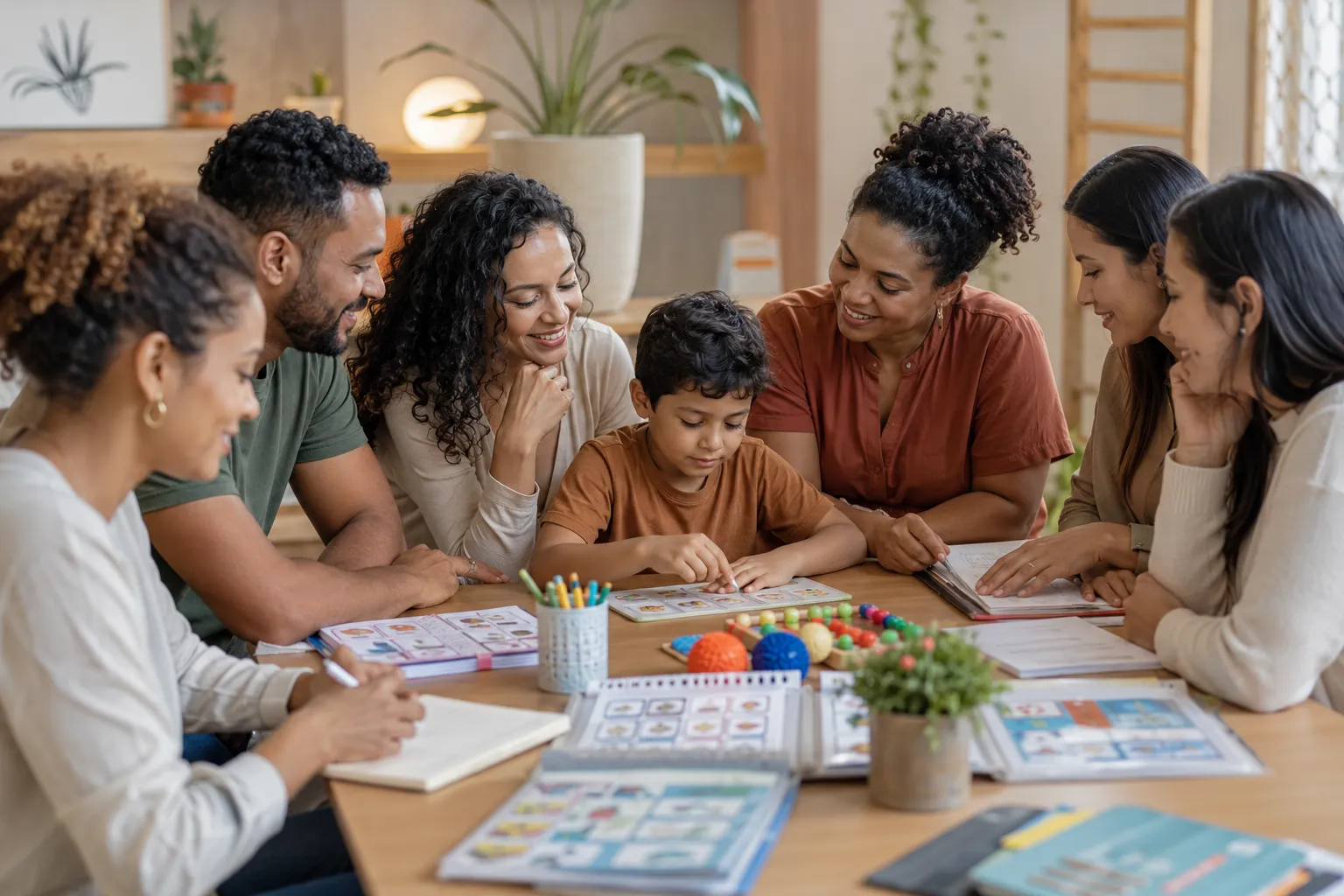 Acompanhamento de saúde e educação no autismo